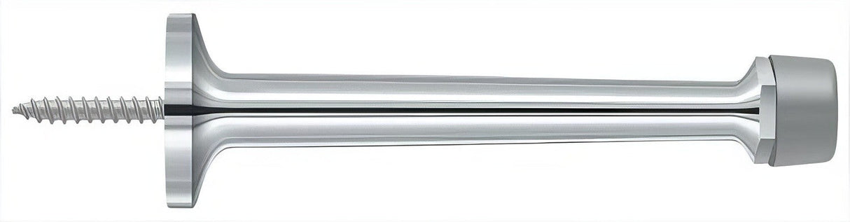 Deltana BDS425U26D baseboard door stop in satin nickel, additional view