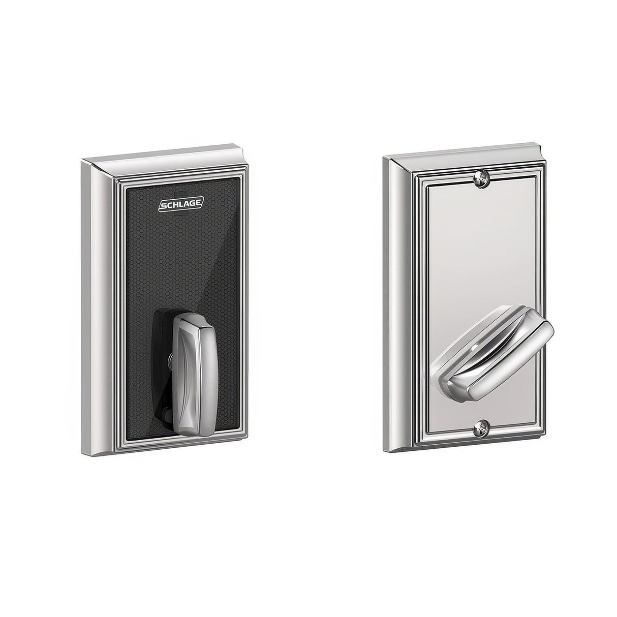 Schlage BE467FADD625 bright chrome touchscreen deadbolt