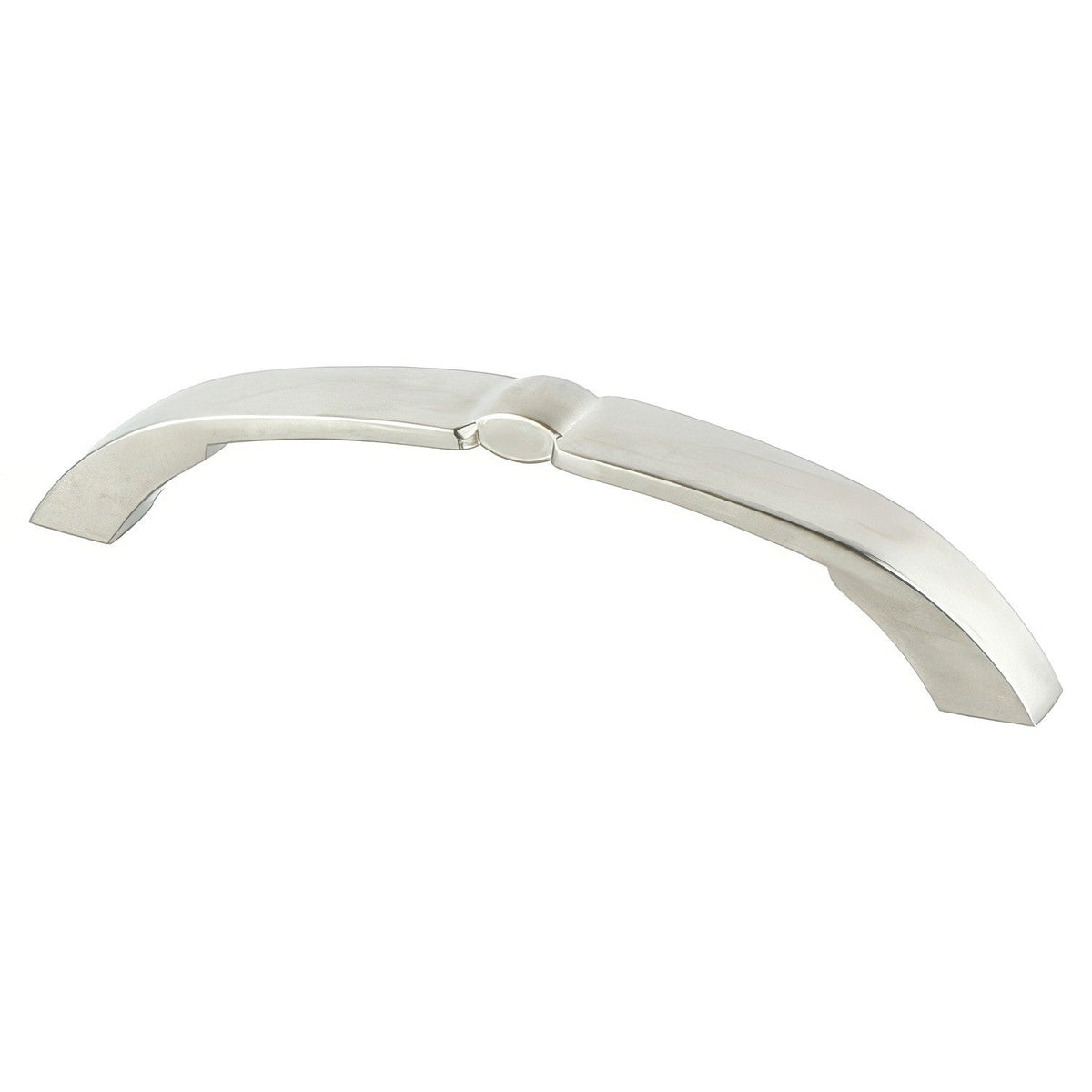 Berenson 2943-1BPN-C Euro Retro Pull 128mm Center to Center Brushed Nickel