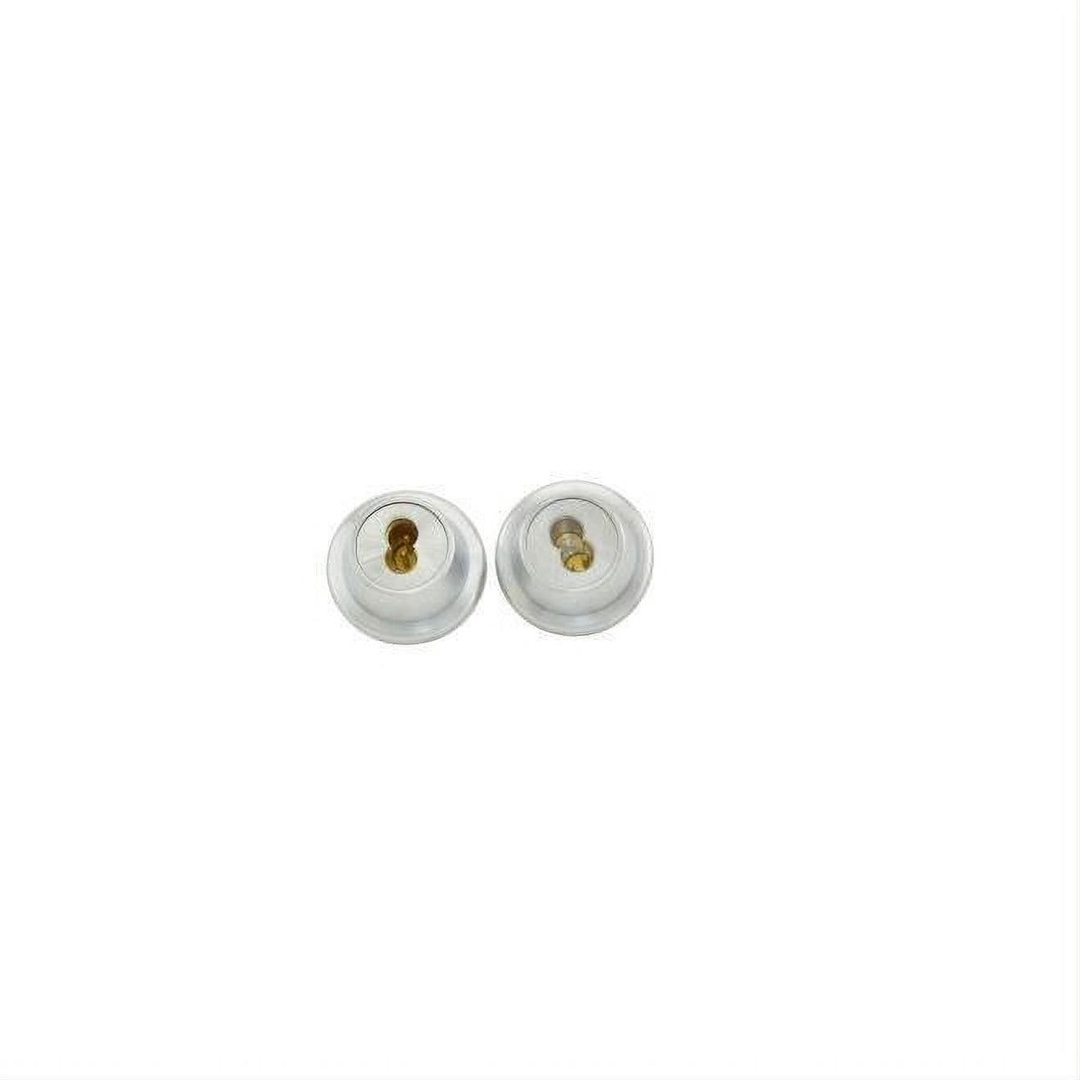 Best Access 8T37MSTK626 8T Series 2-3/4" Backset 7 Pin Double Cylinder Deadbolt Standard Strike Less Core Satin Chrome