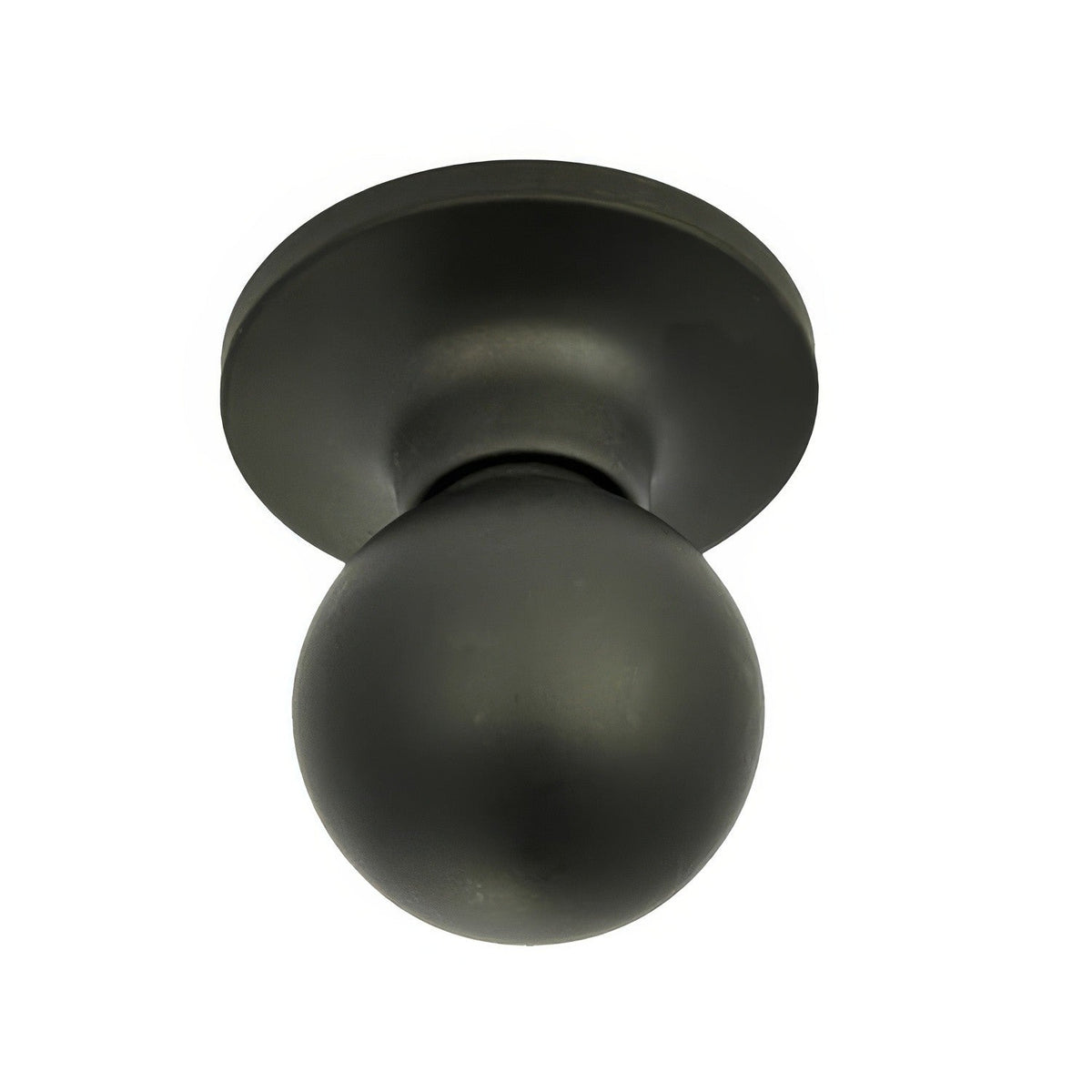 Better Home Products 10144BLK Marina Ball Passage Door Knob - Matte Black