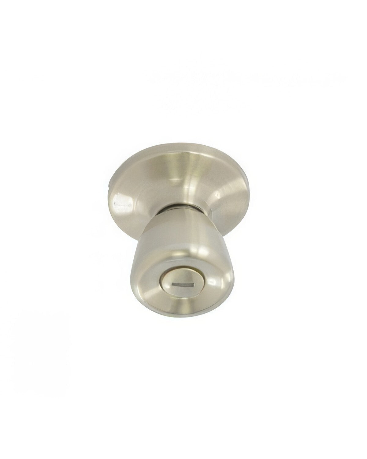 Better Home Products 12226DC Land's End Tulip Privacy Door Knob Satin Nickel