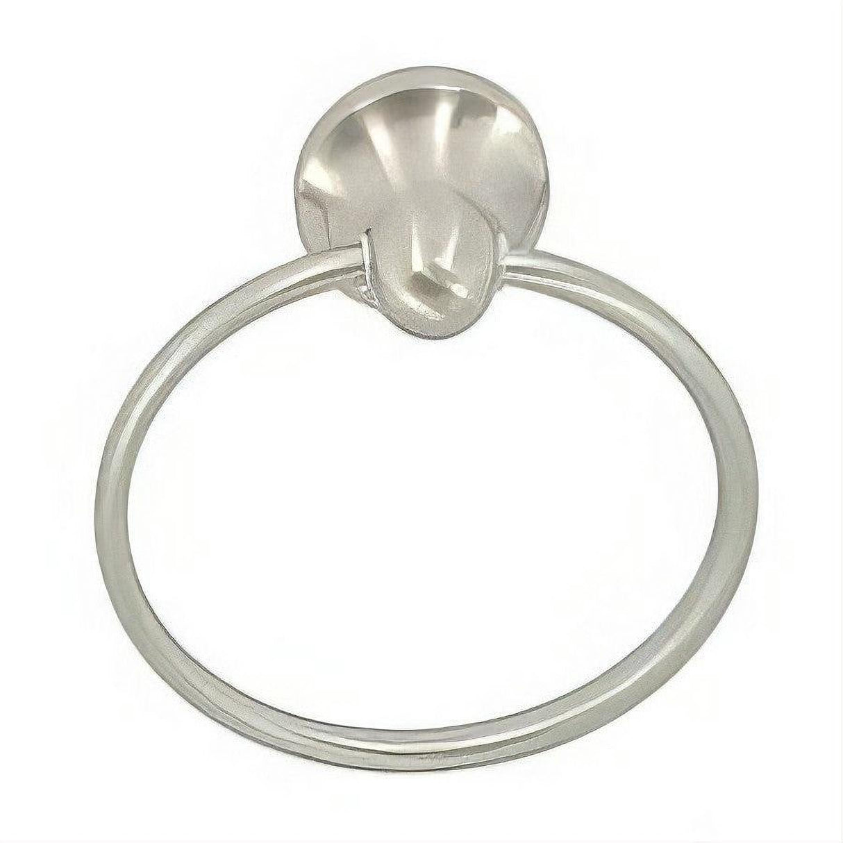 Better Home Products 5504SN 504 Twin Peaks Towel Ring Satin Nickel