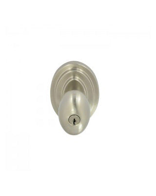 Better Home Products 69515SN Nob Hill Keyed Entry Door Knob Satin Nickel
