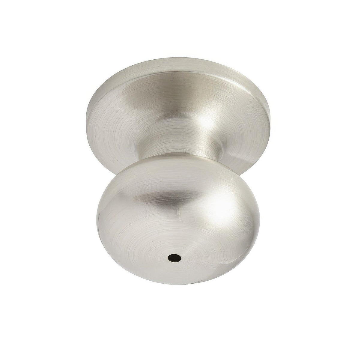 Better Home Products 82244BLK Noe Valley Mushroom Privacy Door Knob Matte Black