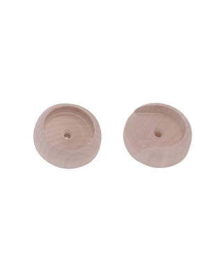 Better Home Products 838WD Wood Closet Rod Holder