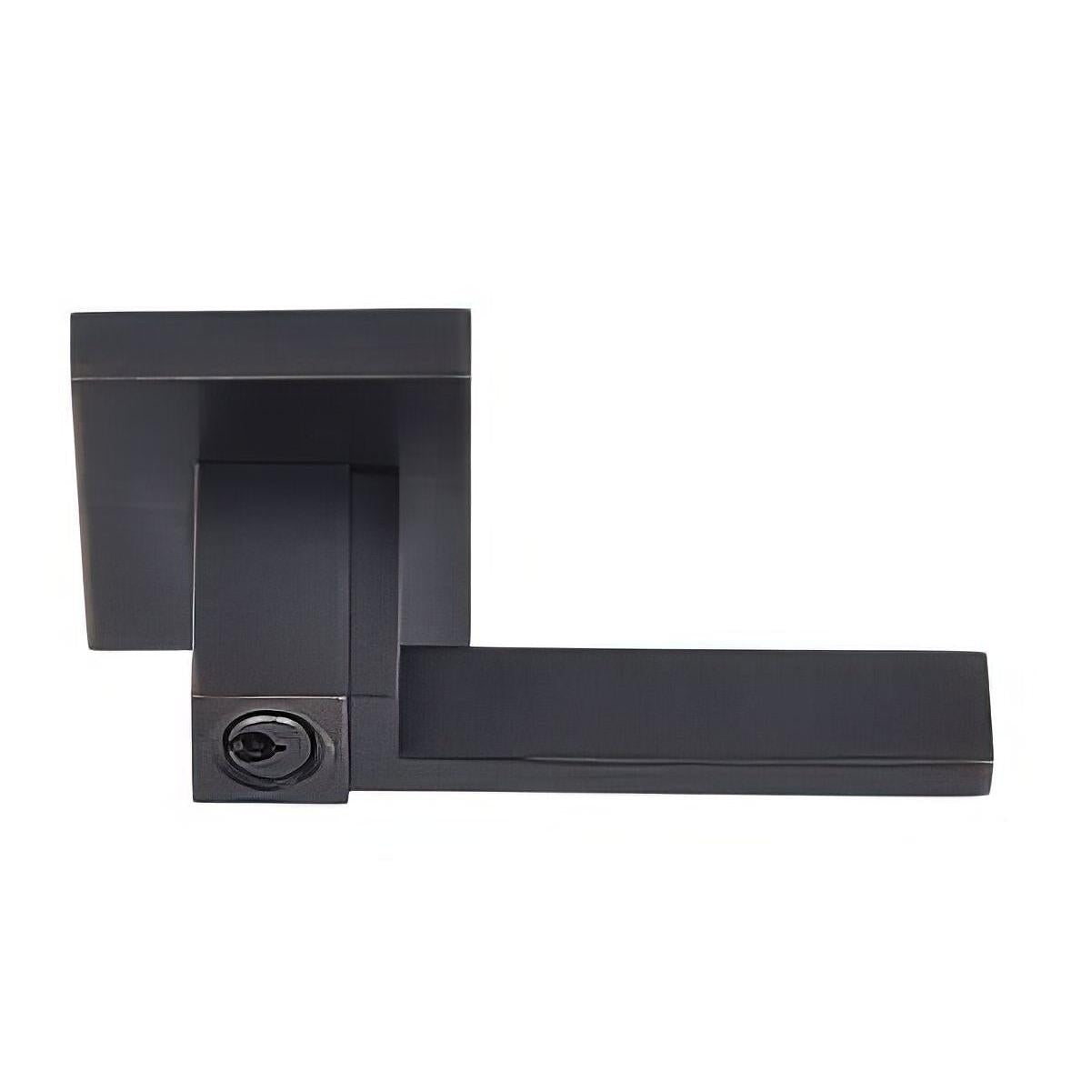 Better Home Products 90511DBRT San Francisco Right Hand Keyed Entry Door Lever Dark Bronze