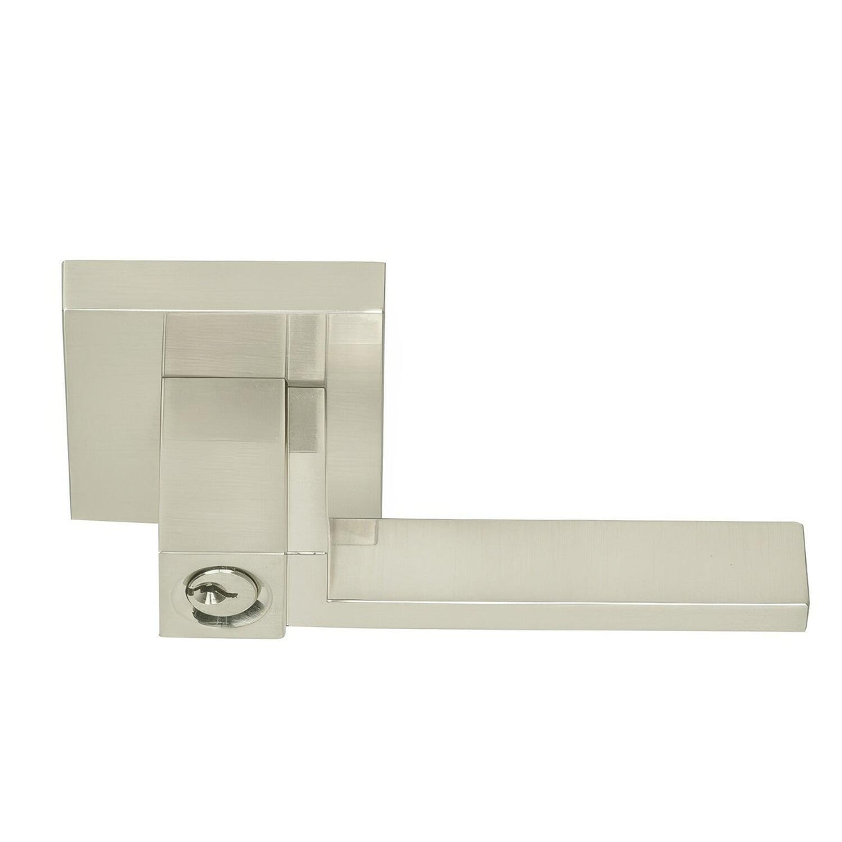 Better Home Products 90515SNRT San Francisco Right Hand Keyed Entry Door Lever Satin Nickel