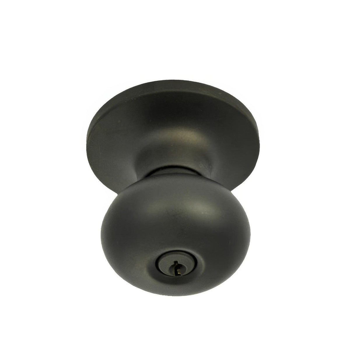 Better Home Products 92511DB Noe Valley Mushroom Keyed Entry Door Knob Dark Bronze