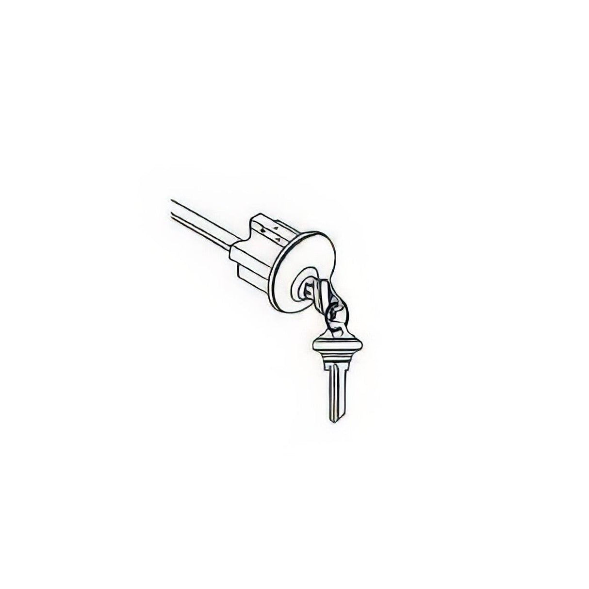 Better Home Products CCYLDBLTCH CCYLDBLT SC1 Deadbolt Cylinder Assembly with 2 Keys Chrome