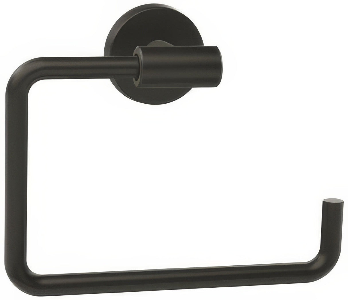 Amerock BH26541MB matte black towel ring
