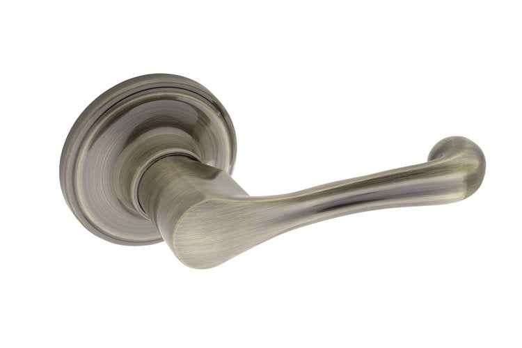 Copper Creek BL2290AB antique brass single dummy door lever