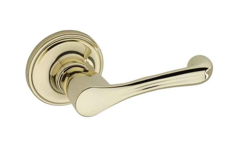 Copper Creek BL2290PS polished stainless single dummy door lever