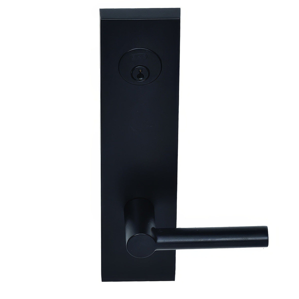 Better Home Products BP01DEA44BLK BP01DEA Hillsborough Deadbolt with Passage Door Lever Matte Black