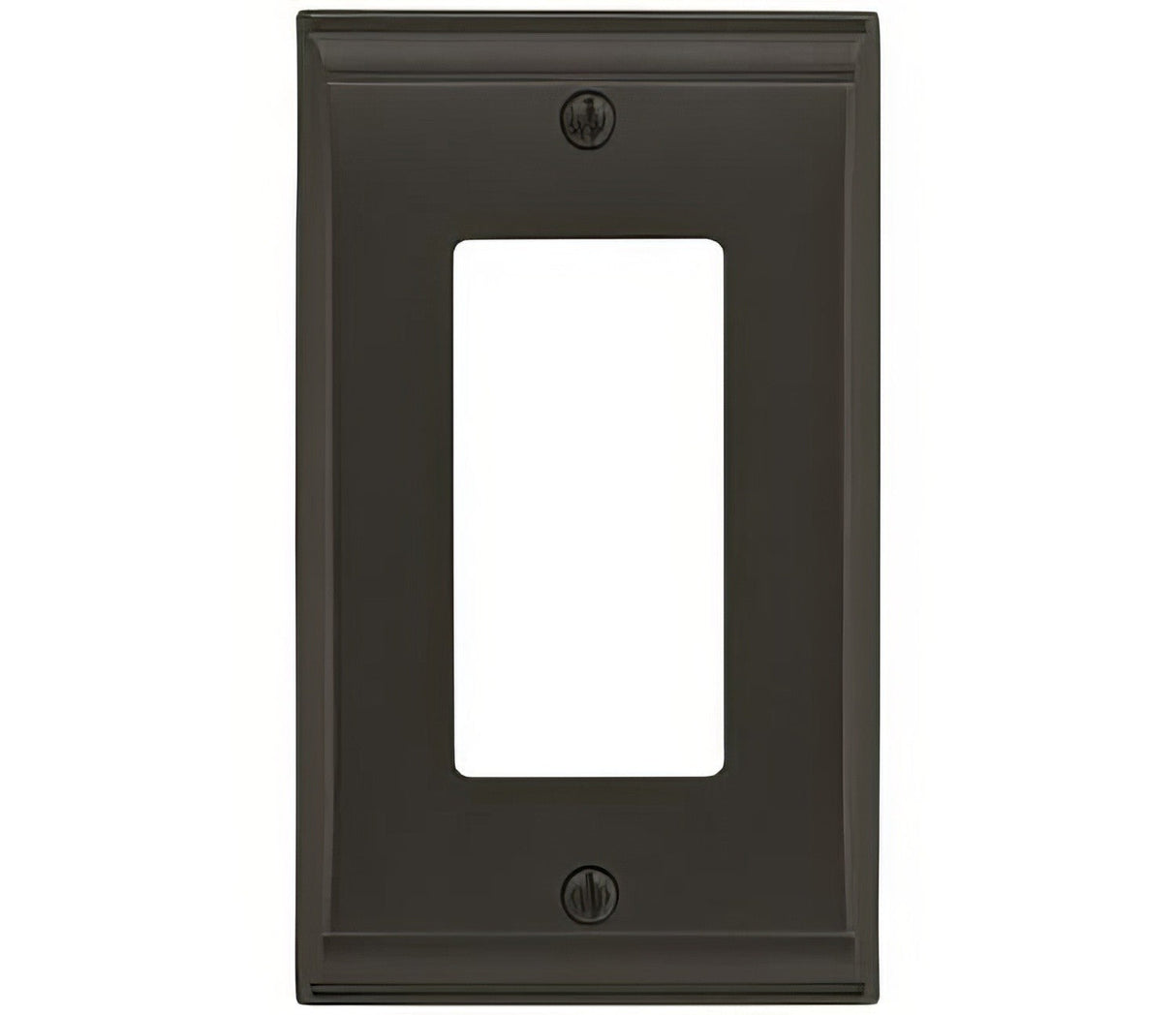 Amerock BP36504BBR black bronze single rocker wall plate