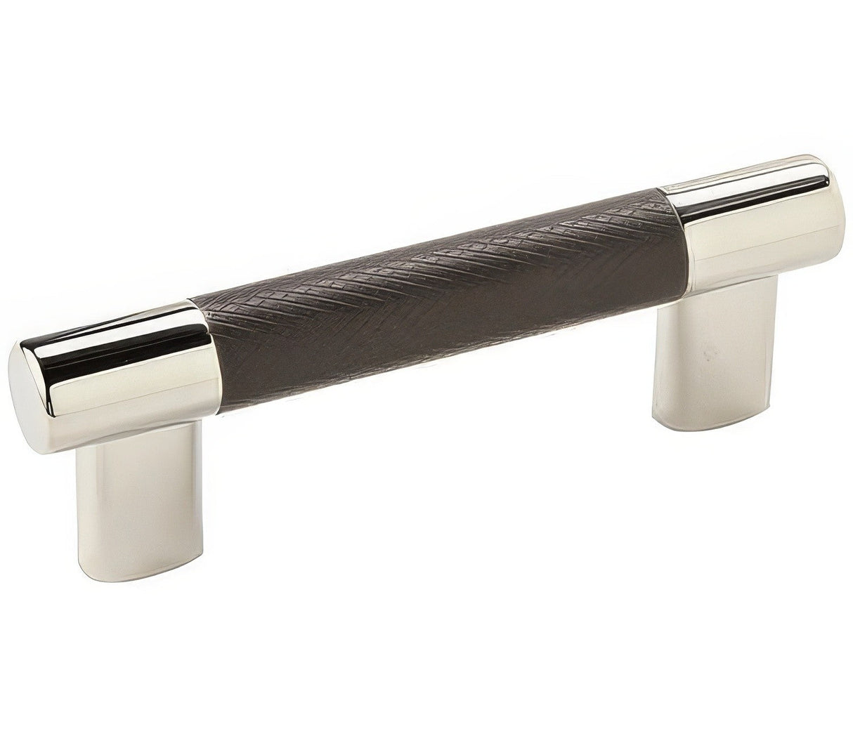 Amerock BP36557PNBBR bright nickel/black bronze cabinet pull