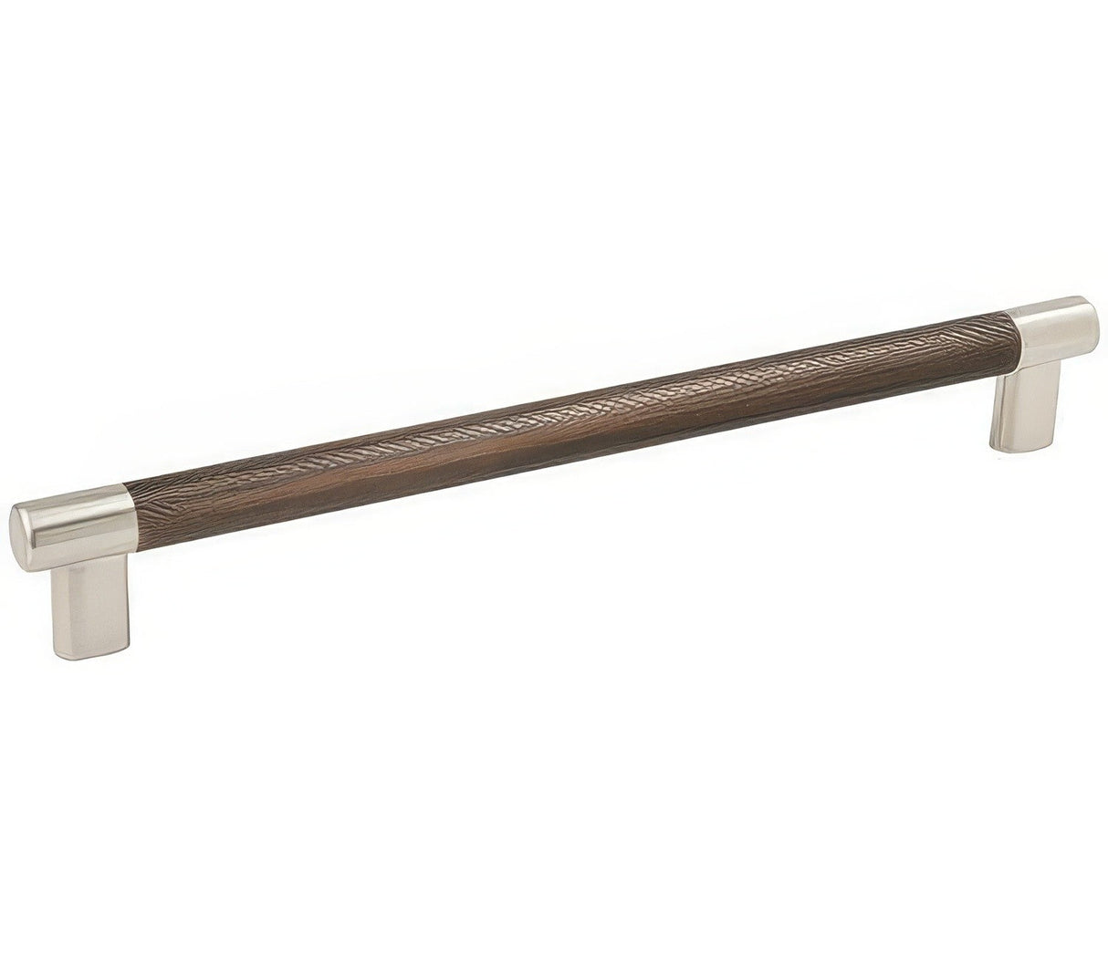 Amerock BP36560G10ORB satin nickel by oil rubbed bronze cabinet pull