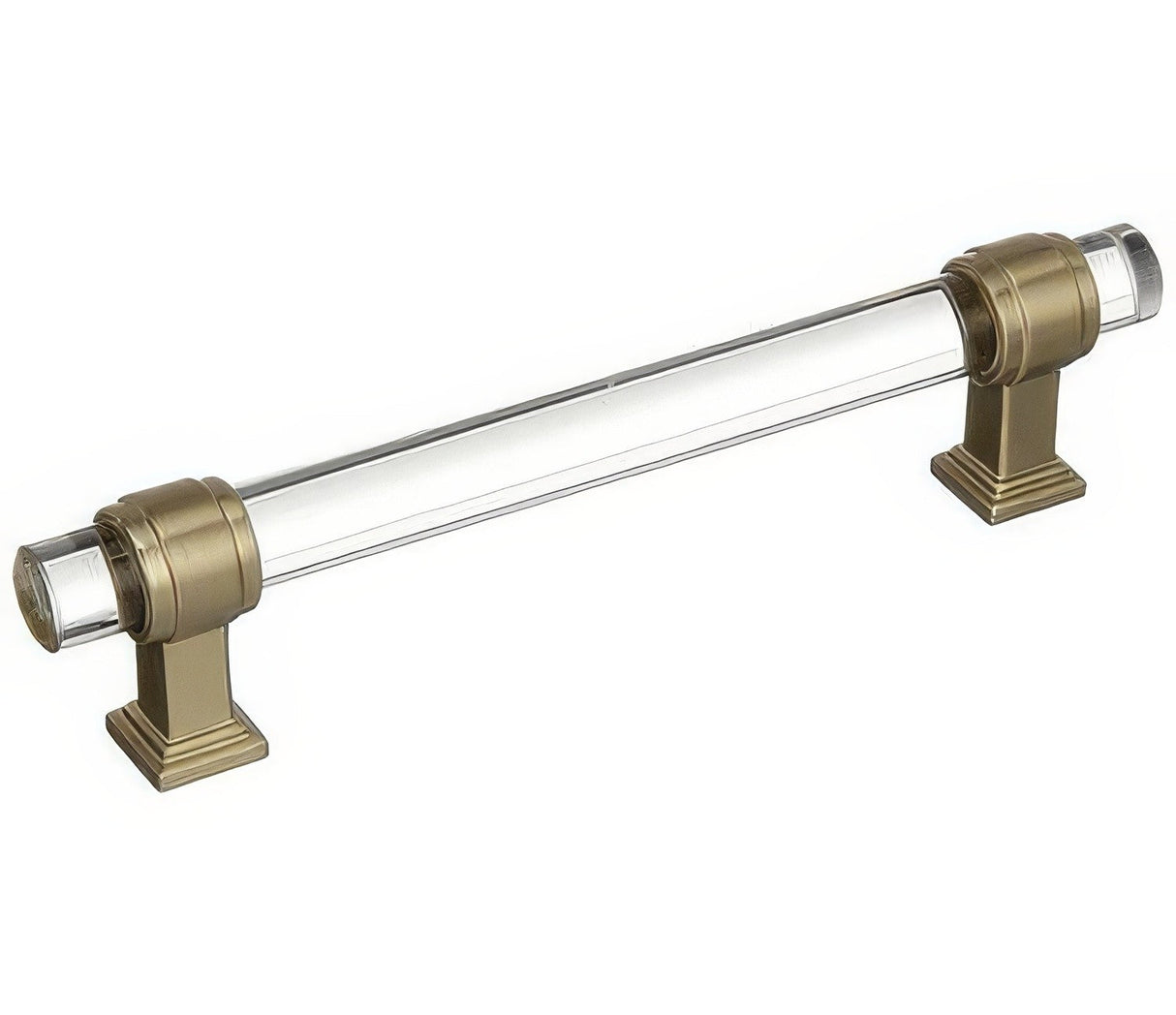 Amerock BP36655CBBZ clear/golden champagne cabinet pull