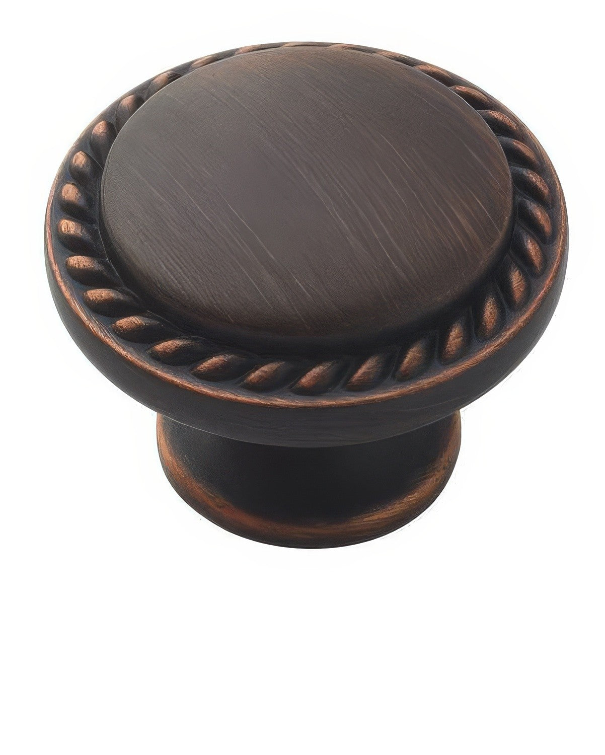 Amerock BP53001FB flat black cabinet knob
