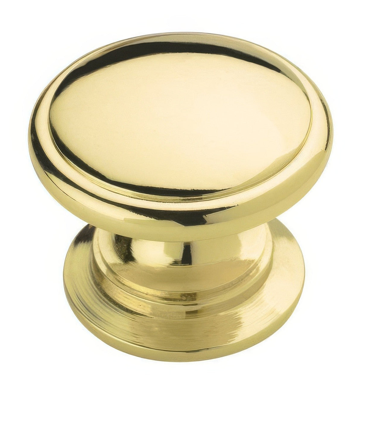 Amerock BP53012FB flat black cabinet knob