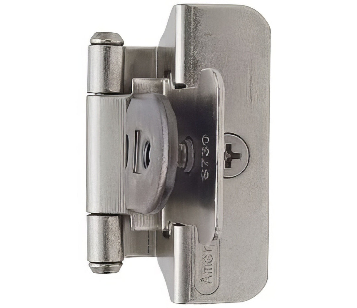 Amerock BPR8701G10 satin nickel cabinet hinge