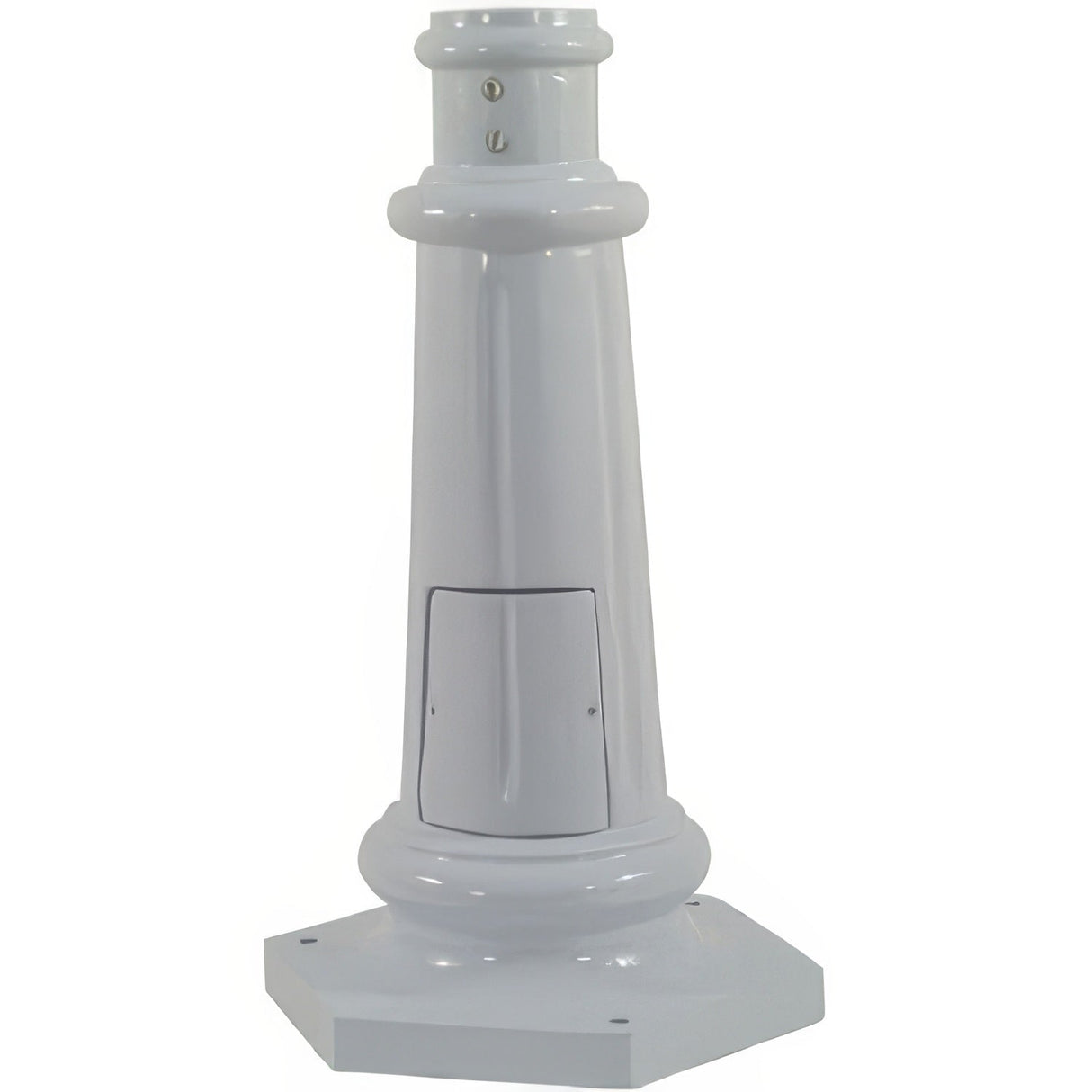 Dabmar Lighting BS350-W white surface mounted base