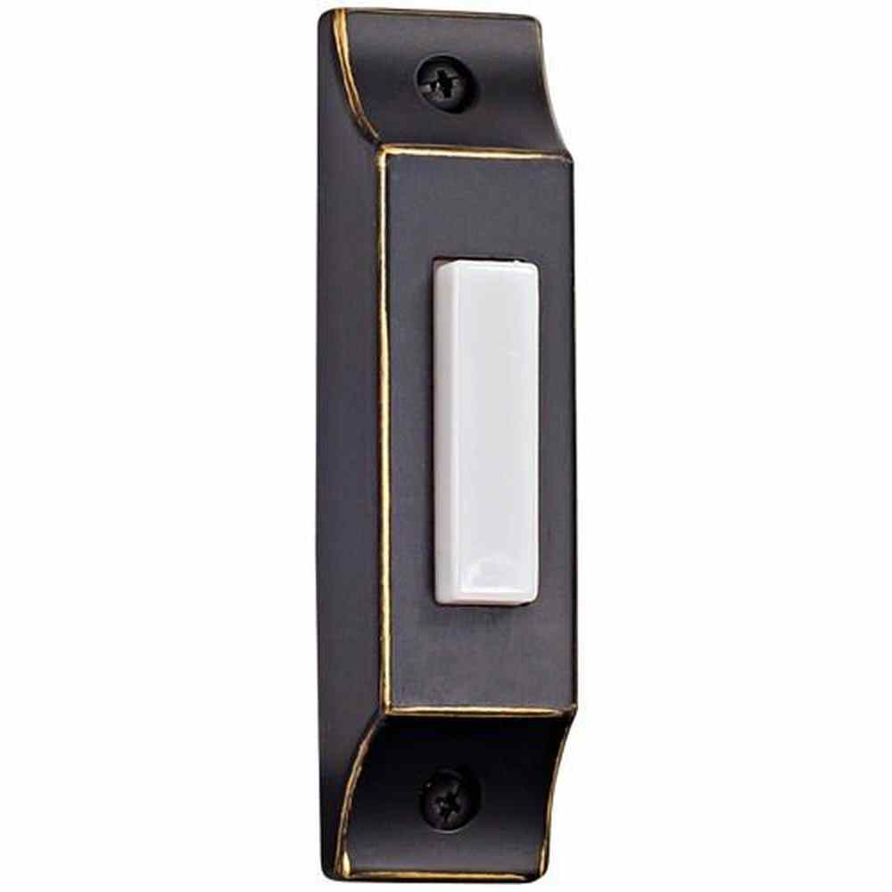 Craftmade BSCB-AZ antique bronze lighted push button