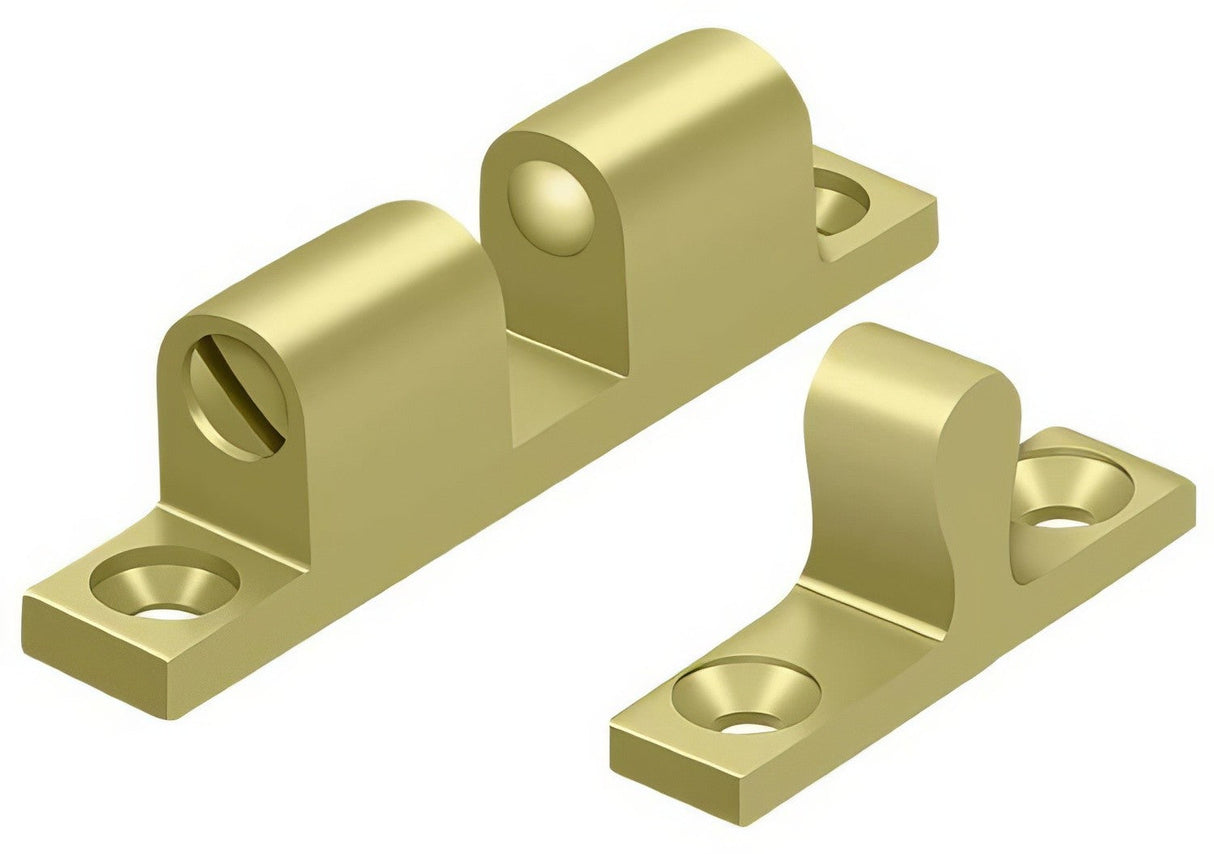 Deltana BTC10U3 polished brass ball tension catch