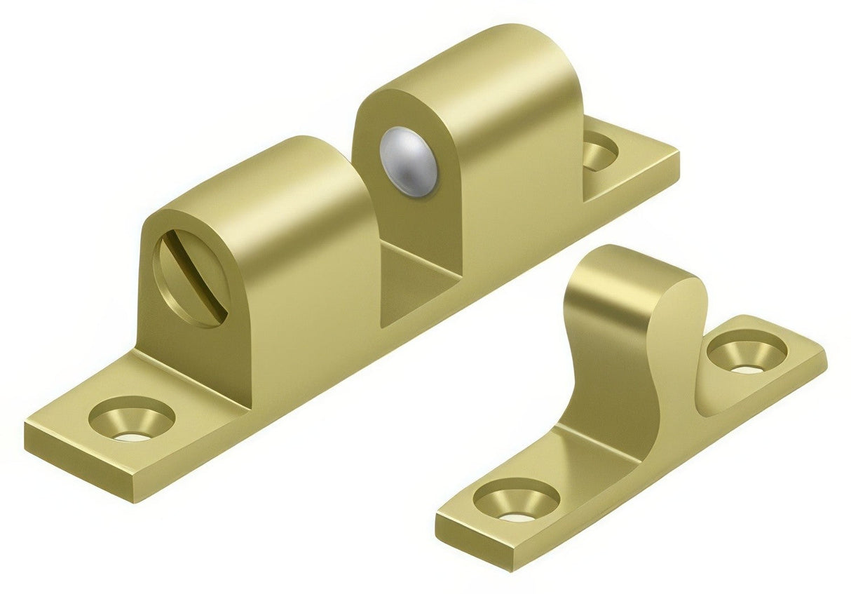 Deltana BTC20U3 polished brass ball tension catch