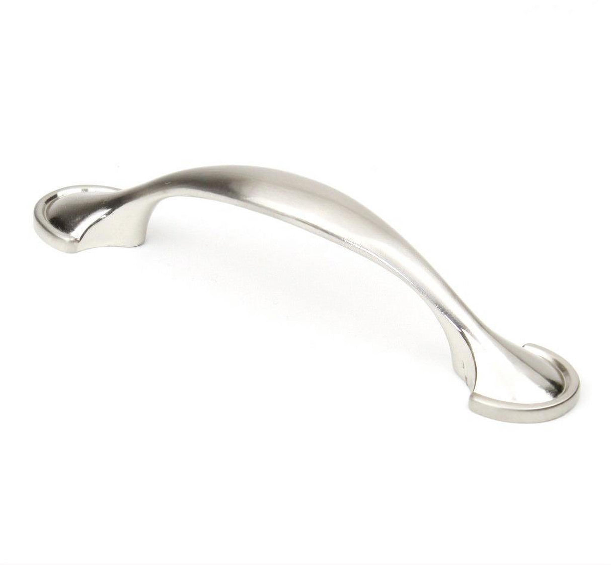 Builders Choice 03593-15 3" Centers Cabinet Pull Satin Nickel