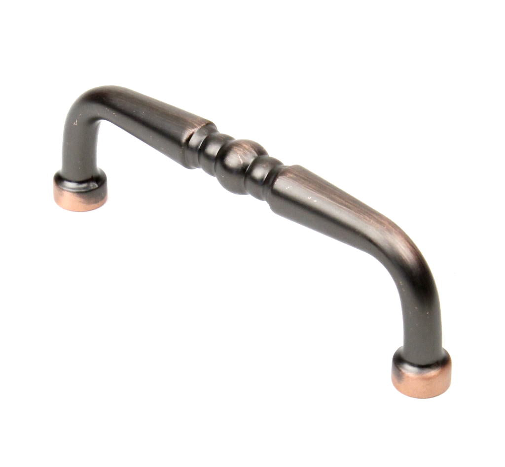 Builders Choice 03866-OBH oil rubbed bronze with highlights cabinet pull