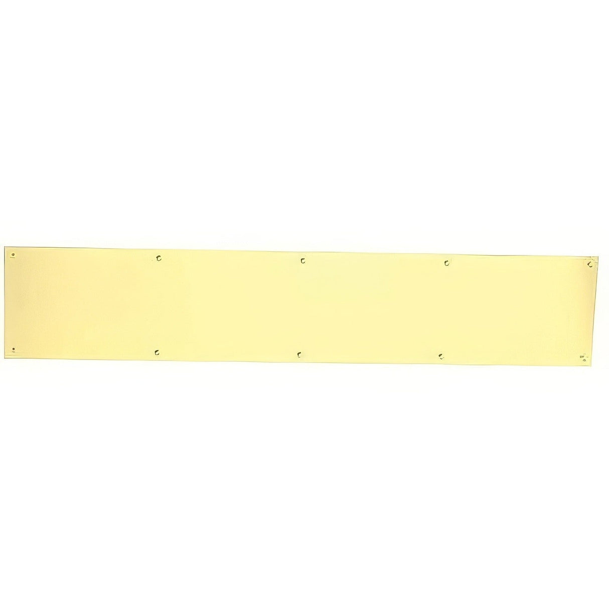 Ives C8400B3634 bright brass kick plate