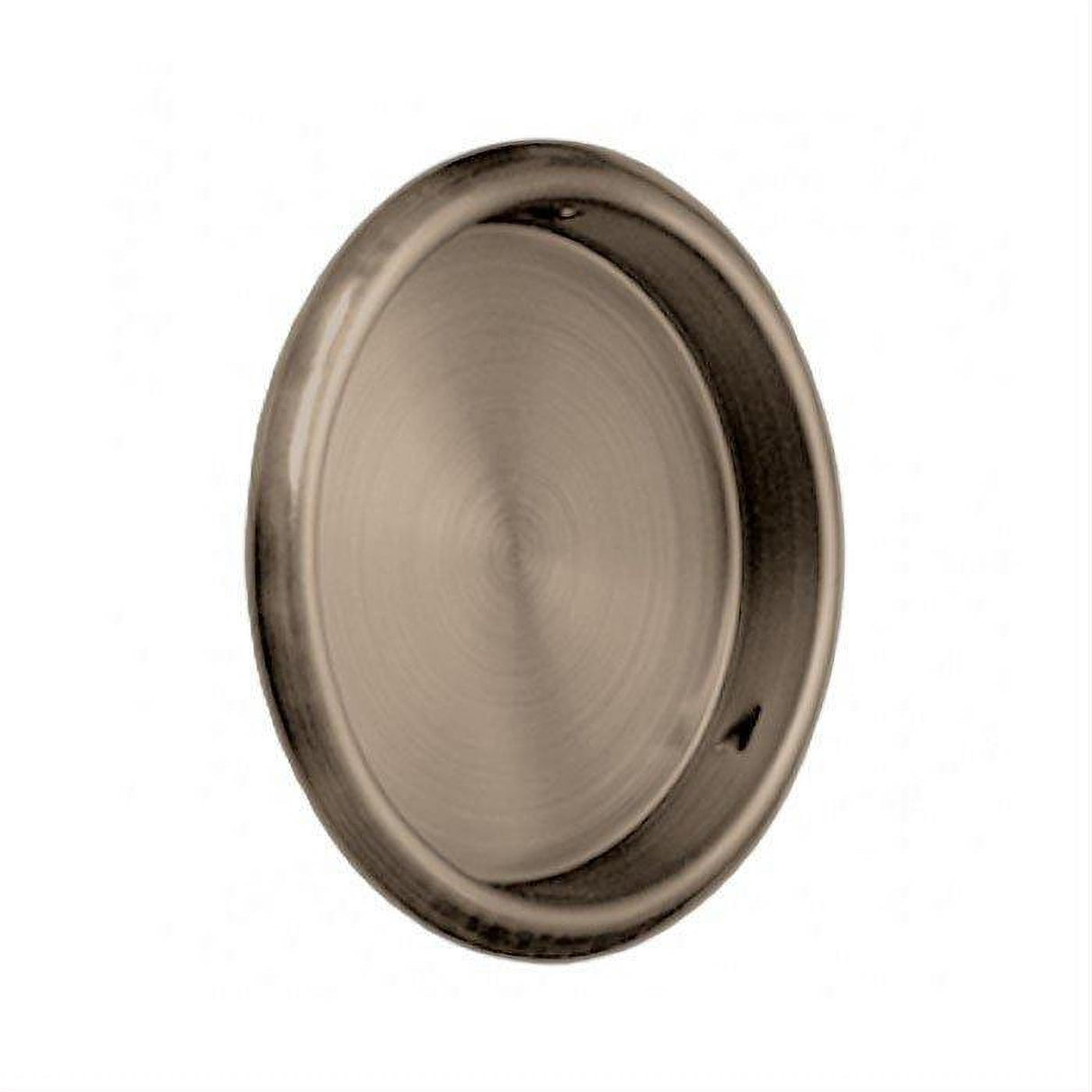 Cal-Royal DIFP218-15A Drive In Finger Pull without Nails Satin Nickel Blackened