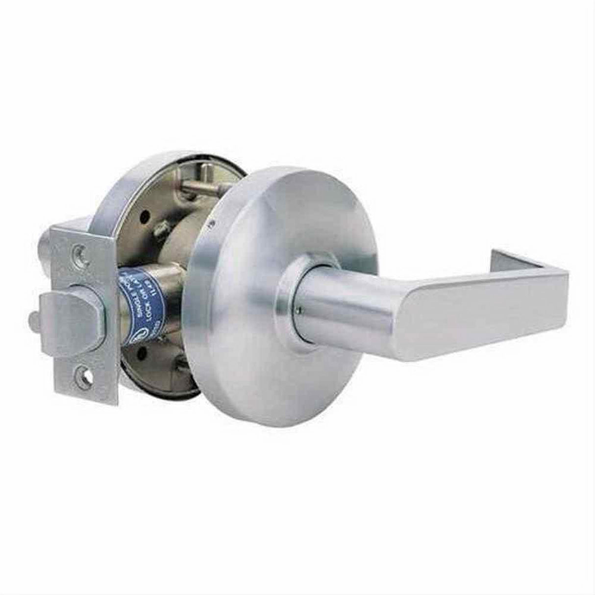 Cal-Royal GN30-26D Grade 1 Passage Door Lever with 2-3/4" Backset Satin Chrome