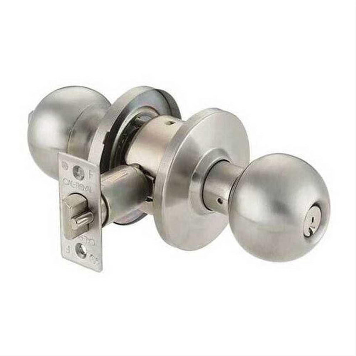 Cal-Royal ICBA03-32D Grade 2 Classroom SFIC Door Knob with 2-3/4" Backset Less Core Satin Stainless Steel
