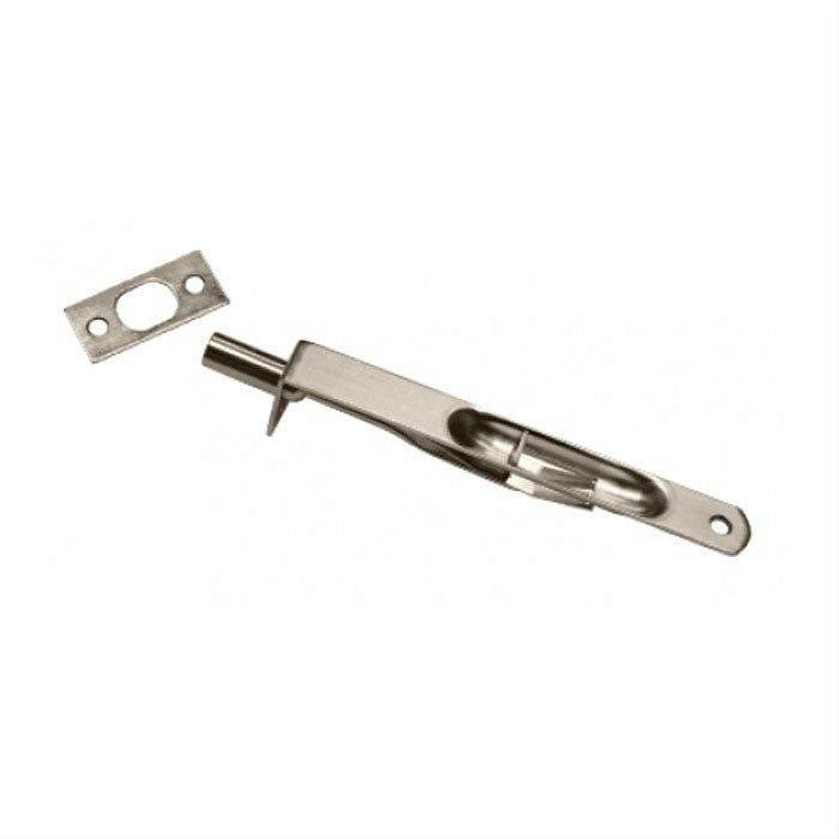 Cal-Royal MB85R-15 6" Brass Security Bolt Satin Nickel