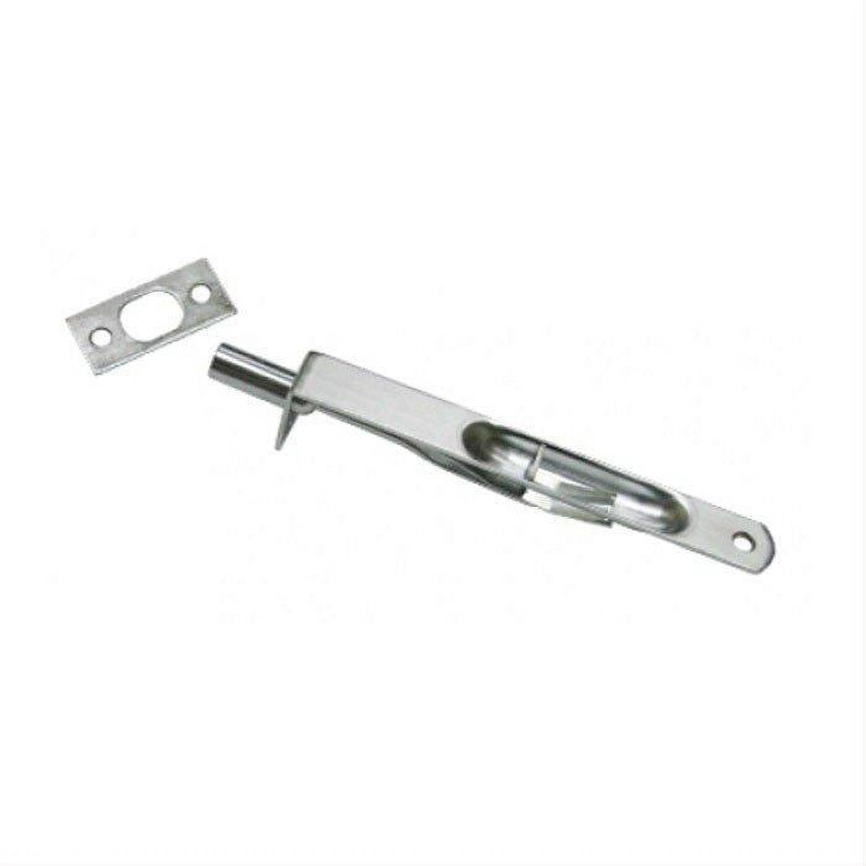 Cal-Royal MB85R-26 6" Brass Security Bolt Bright Polished Chrome