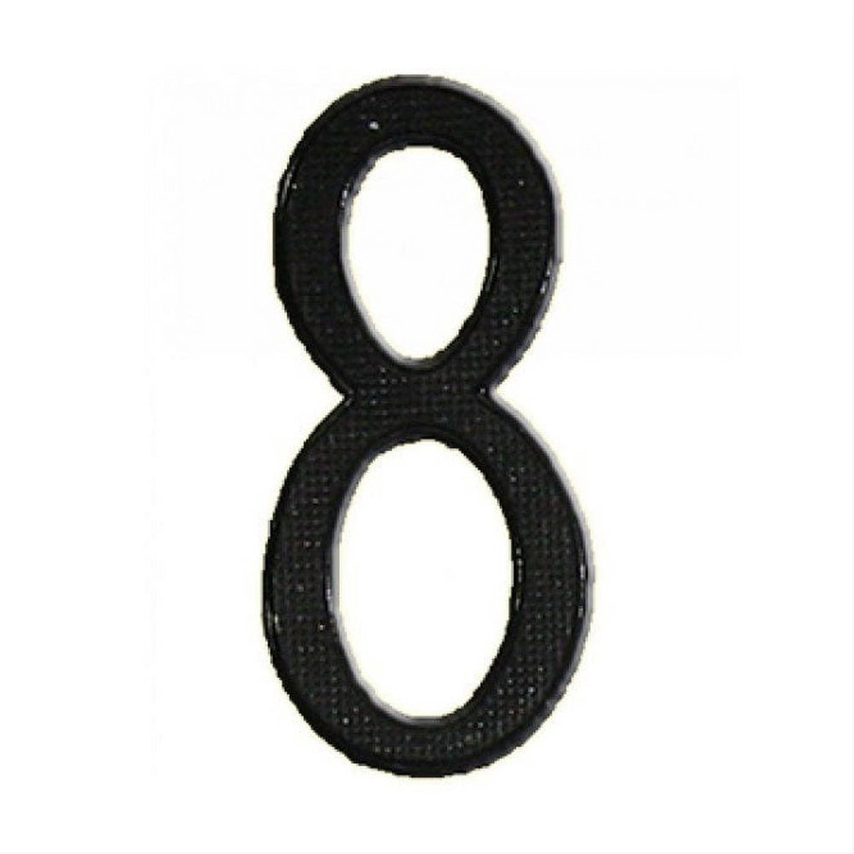 Cal-Royal PN20BK-1 4" Diecast House Number 1 Black