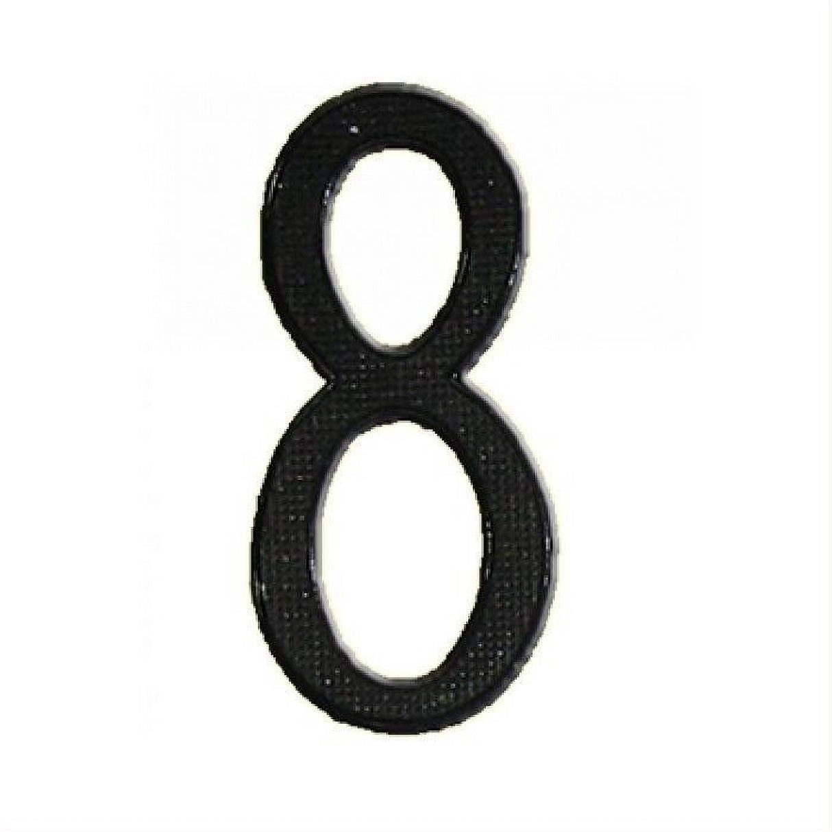Cal-Royal PN20BK-8 4" Diecast House Number 8 Black