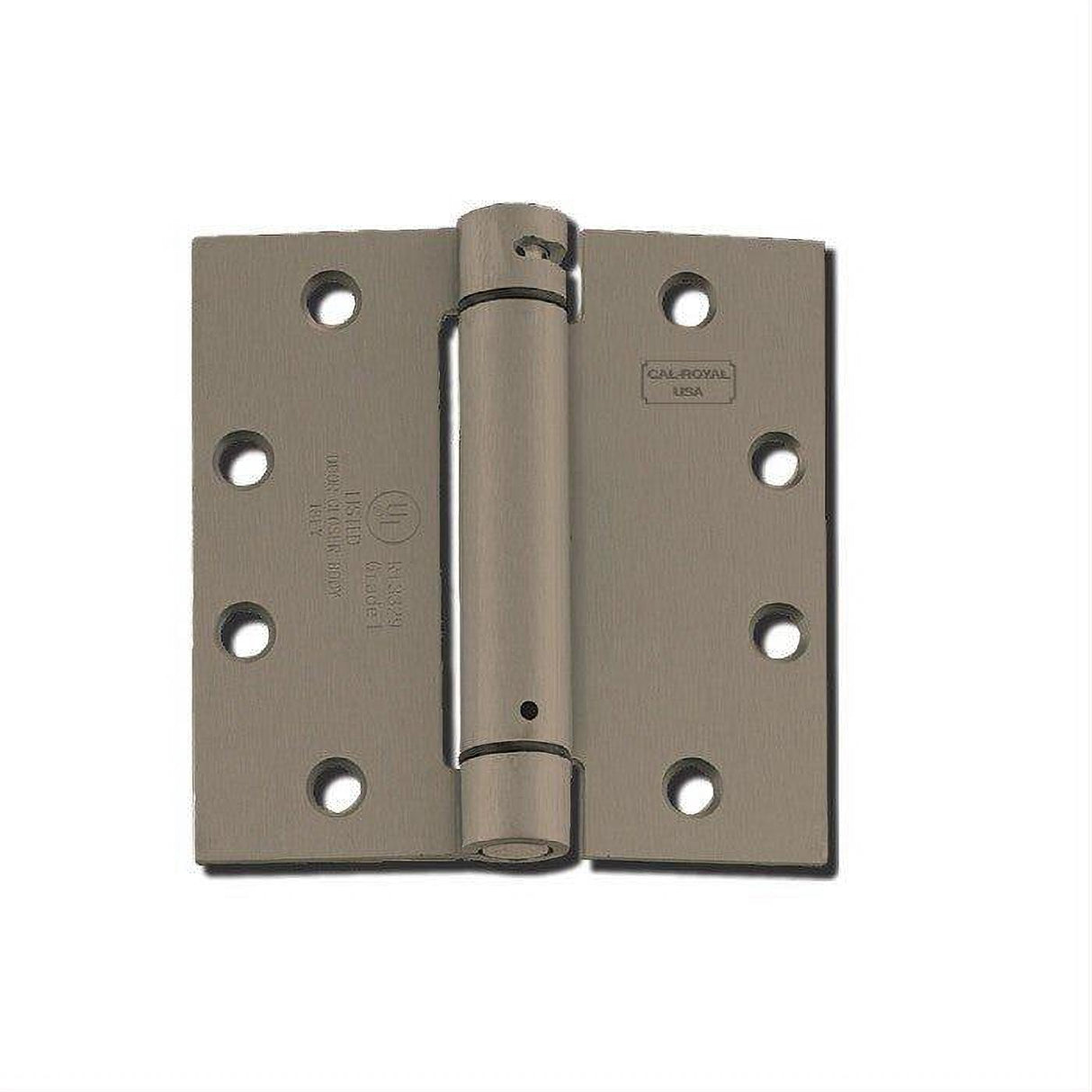 Cal-Royal SH140-10A 4.5 x 4.5 Spring Hinges Sold in Pairs Satin Bronze Blackened