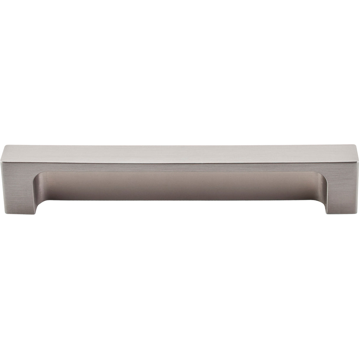Top Knobs TK276BSN Modern Metro 5" Center to Center Finger Pull Brushed Satin Nickel
