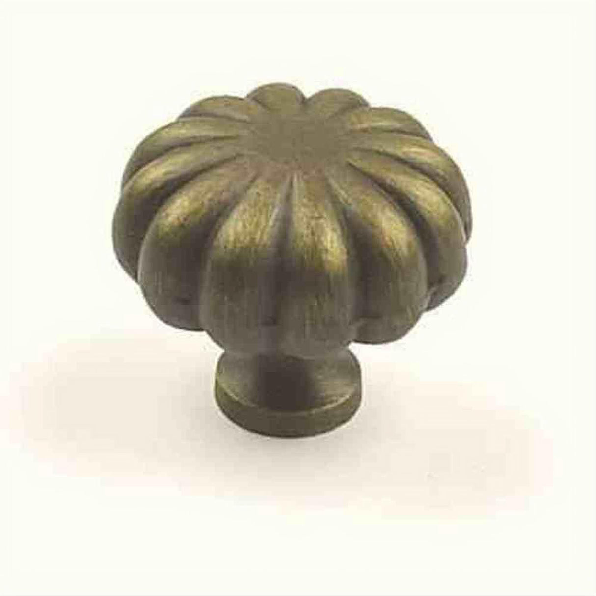 Century Hardware 10335-WB Plymouth 1-1/4" DIA Mushroom Cabinet Knob Weathered Brass