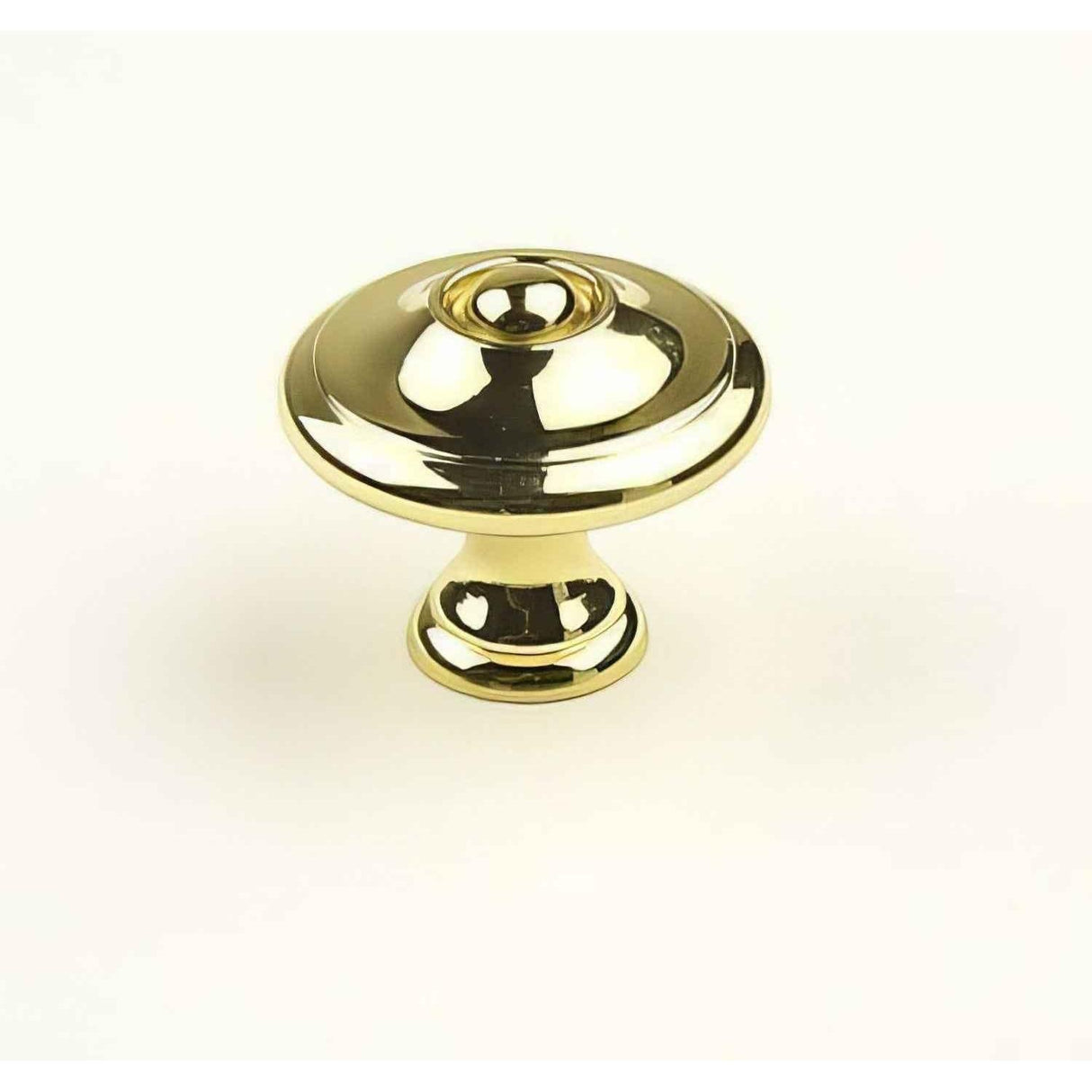 Century Hardware 15825-3 Hartford 1-3/16" DIA Mushroom Cabinet Knob Polished Brass