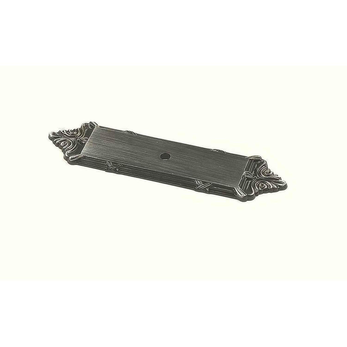 Century Hardware 16079-ASH Georgian 4-3/16 Overall Backplate Antique Pewter