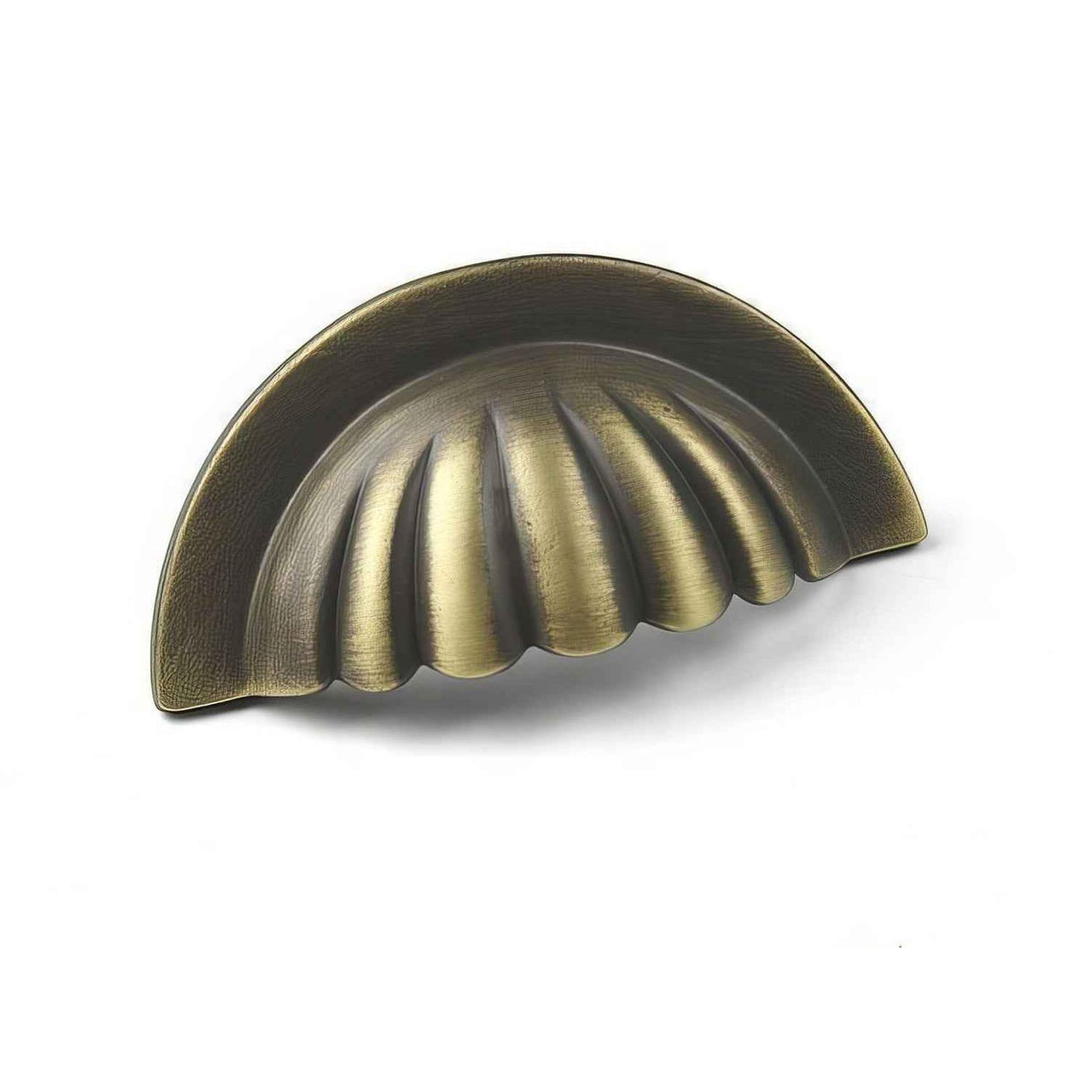 Century Hardware 16543-WB Plymouth 3" Centers Cup Pull Weathered Brass