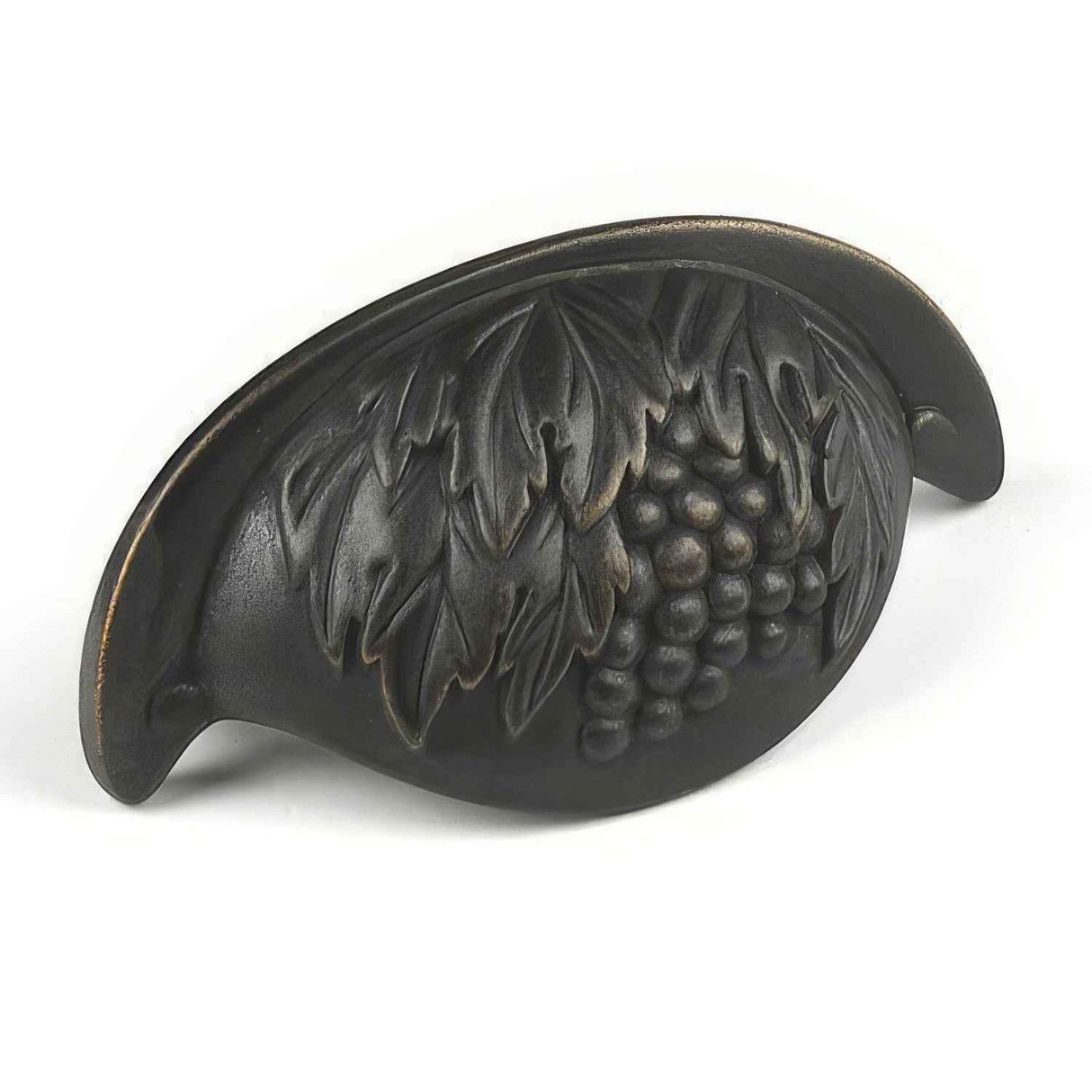 Century Hardware 19443-WZC Vineyard 3" Centers Cup Pull Weathered Bronze/Copper