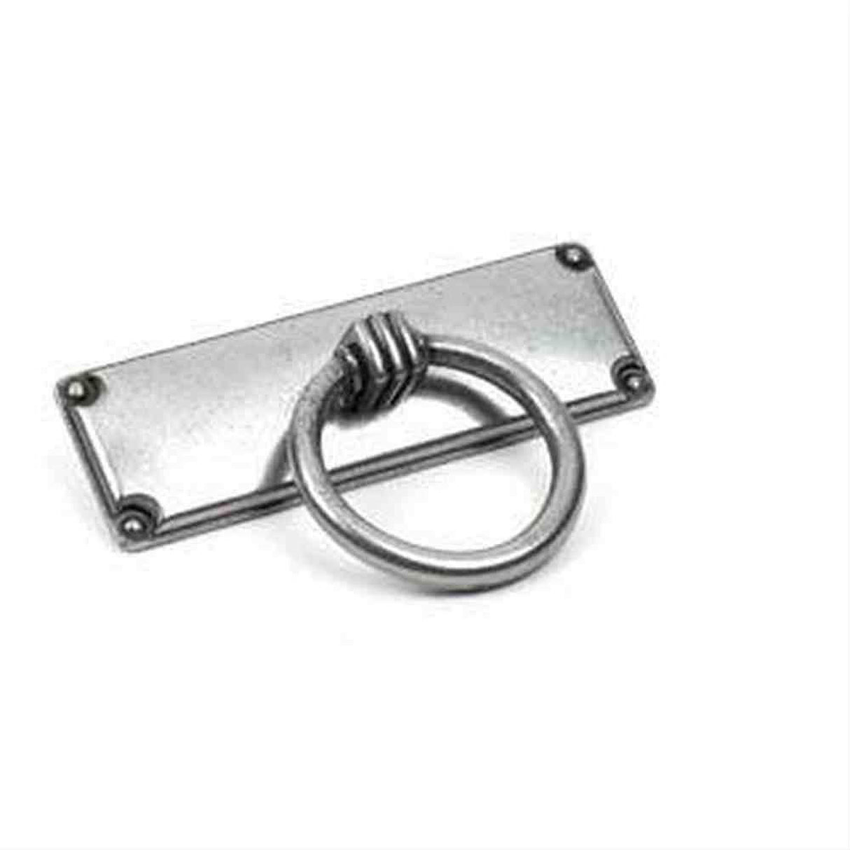 Century Hardware 23651-WP Rio 2-1/2" Centers Ring Cabinet Pull Weathered Pewter