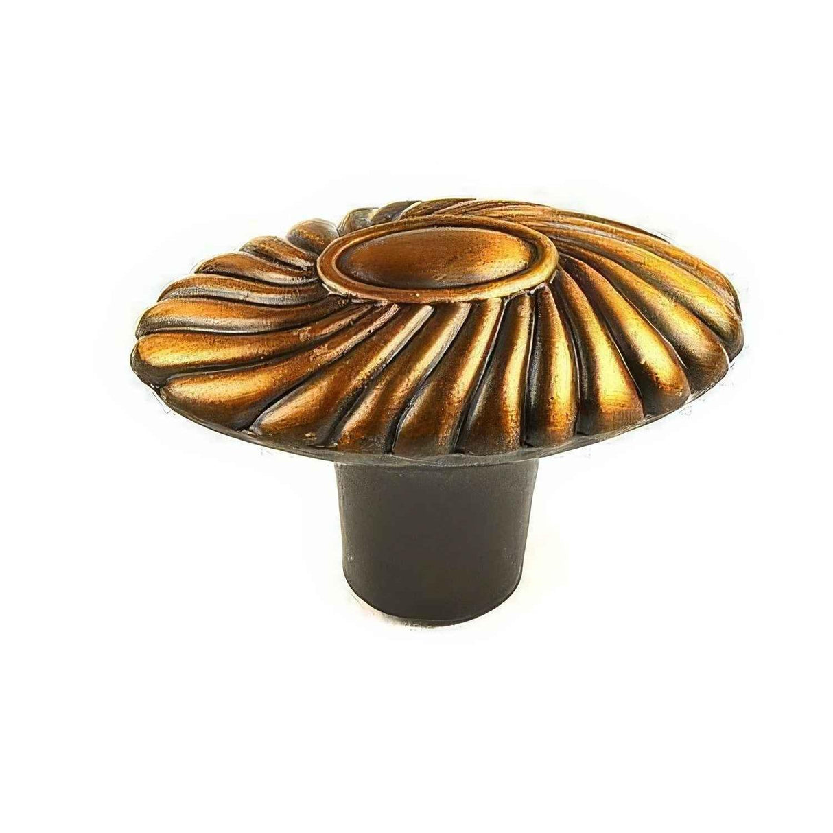 Century Hardware 26709-ACH Orchid 1-5/8" DIA Oval Cabinet Knob Brushed Antique Copper