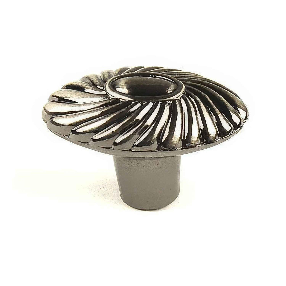 Century Hardware 26709-BNB Orchid 1-5/8" DIA Oval Cabinet Knob Brushed Black Nickel