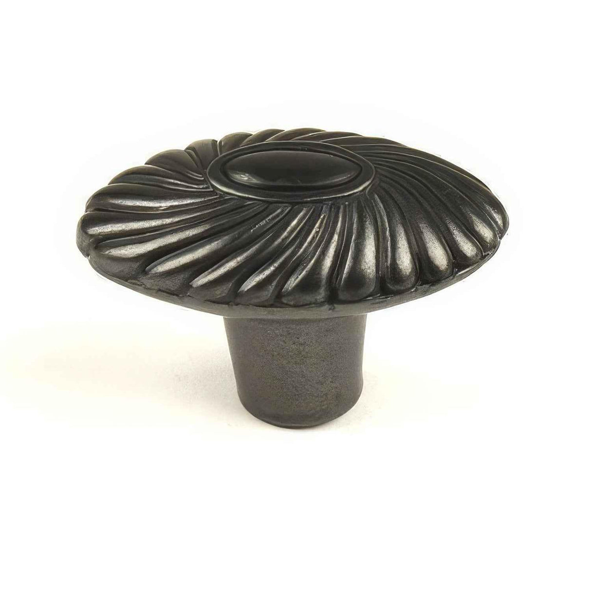 Century Hardware 26709-GM Orchid 1-5/8" DIA Oval Cabinet Knob Gun Metal